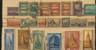 Egyptian Stamps: From Ancient Motifs to Modern Designs