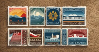 The Unique World of Scandinavian Stamps: Norway, Sweden, and Denmark