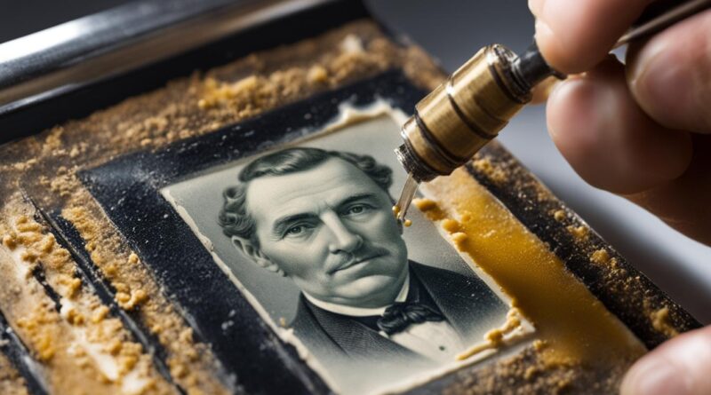 Restoring Damaged Gum on Vintage Stamps