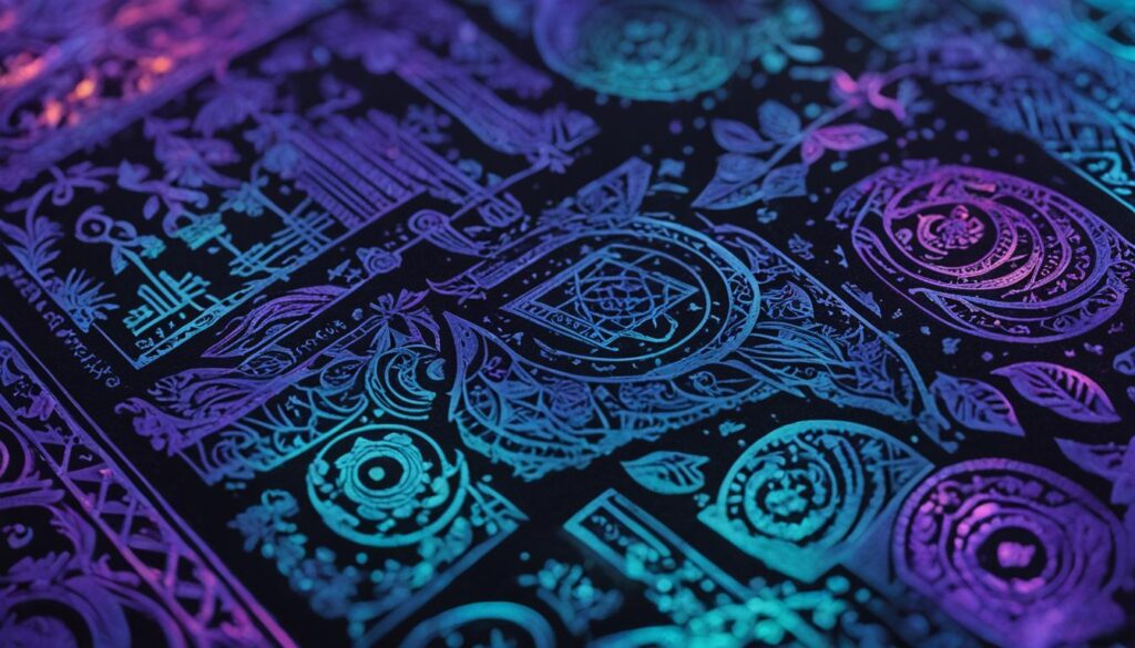 Security Features Embedded in Stamp Papers