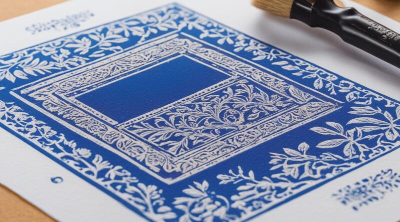 The Craft of Silk Screen Printing on Stamps