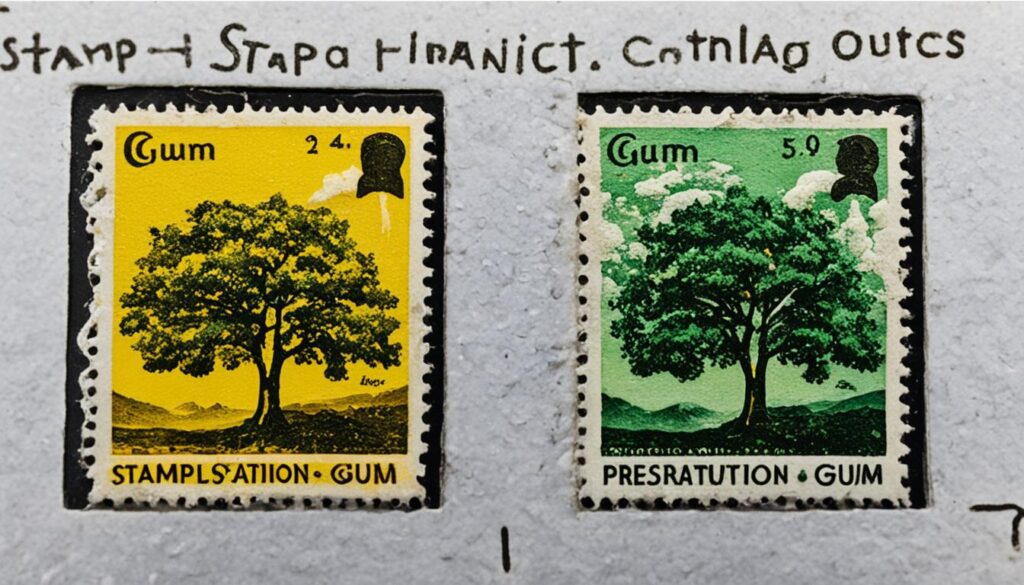 The Effect of Climate on Stamp Gum Preservation