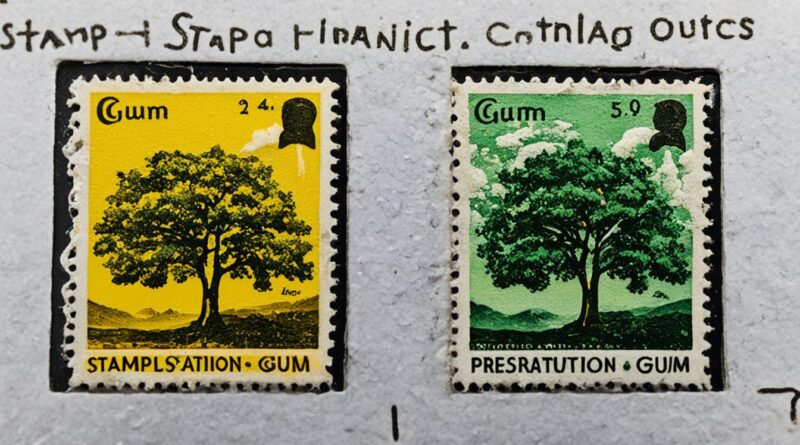 The Effect of Climate on Stamp Gum Preservation