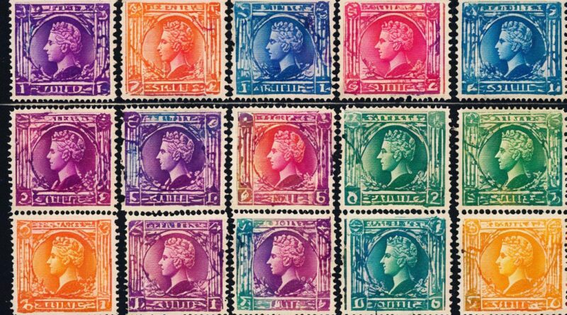 The Impact of Printing Processes on Stamp Colors