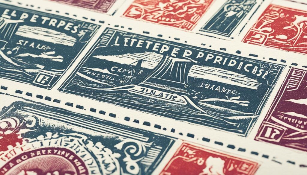 The Renaissance of Letterpress Printing in Stamps