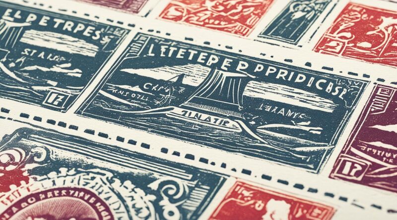 The Renaissance of Letterpress Printing in Stamps