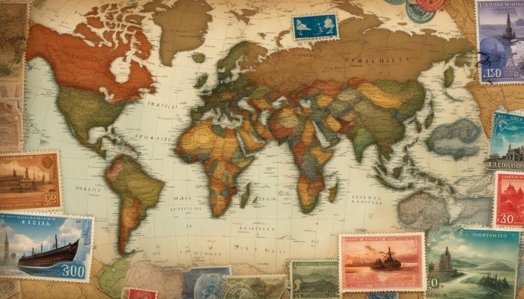 Researching Postal Routes and Services Through Stamps